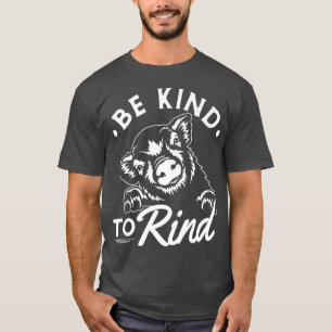 Camiseta Be Kind To Rind, Vegan Pig Lover Vegetarian