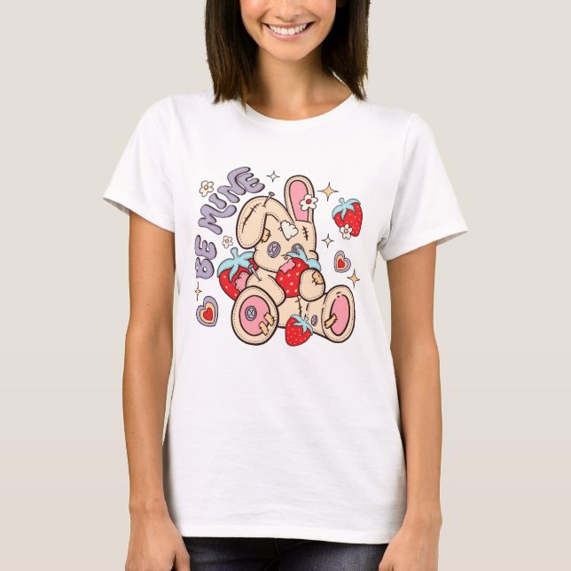 Camiseta Be Mine Bunny (Anverso)