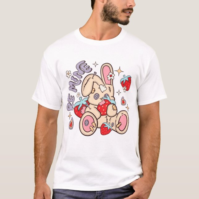 Camiseta Be Mine Bunny (Anverso)