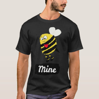Camiseta Be Mine Cute Funny Bee Bumblebee Honeybee Valentin