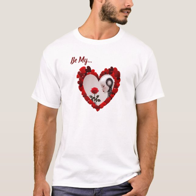 Camiseta Be My Valentine ❤️ (Anverso)