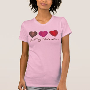 Camiseta Be My Valentine Candy Hearts El día de San Valentí