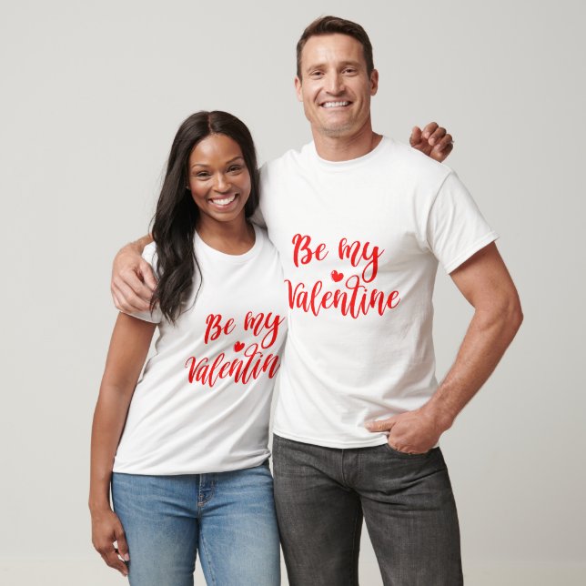 Camiseta   Be My Valentine Chic Women (Unisexo)