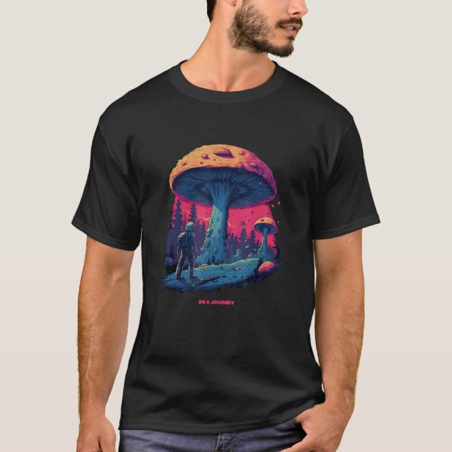 Camiseta Be on a Journey A Mushroom Journey, Nature Lover G (Anverso)