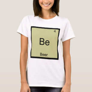 Camiseta Be - Símbolo del Elemento Químico del Cer