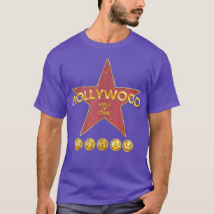 Camiseta Be Star Be Famous Hollywood Los Angeles California