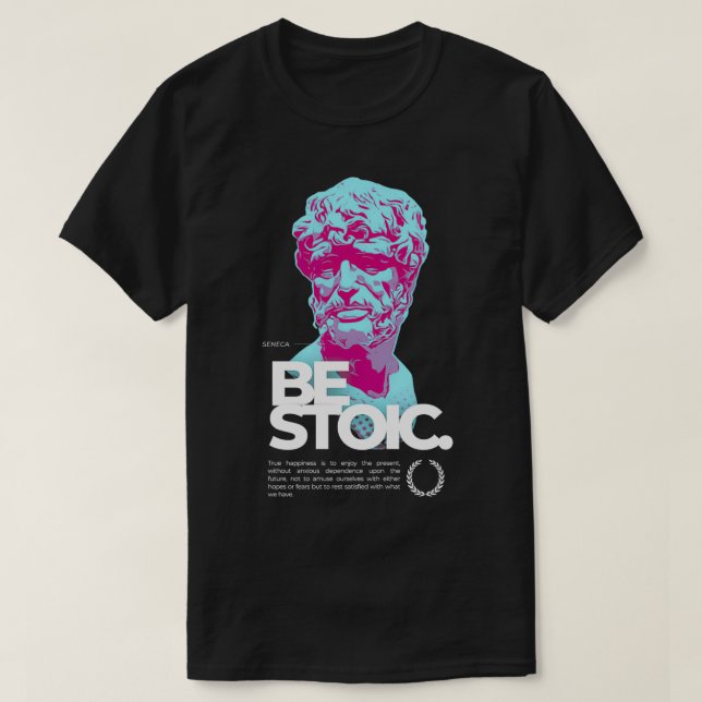 Camiseta BE STOIC Classic TShirt (Diseño del anverso)