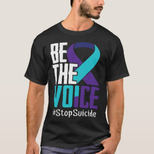 Camiseta Be the Voice Stop Suicieness Mental Health