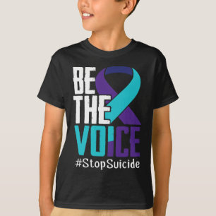 Camiseta Be the Voice Stop Suicieness Mental Health