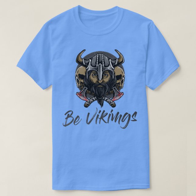 Camiseta Be Vikings (Diseño del anverso)