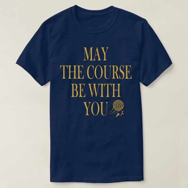Camiseta Be With You Funny Golf Pun (Diseño del anverso)
