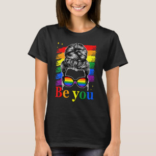 Camiseta Be You Pride lgbtq gay aliado lgbt bandera arcoíri