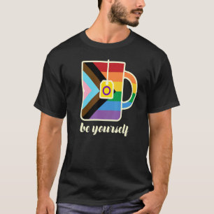Camiseta Be You Self Lgbt Transgender Intersex Prige Rainbo