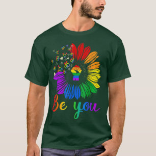 Camiseta Be You Sunflower Orgullo LGBT Gay Lesbian Trans Bi
