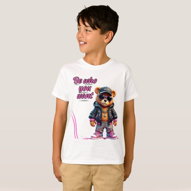 Camiseta be yourself (Anverso completo)