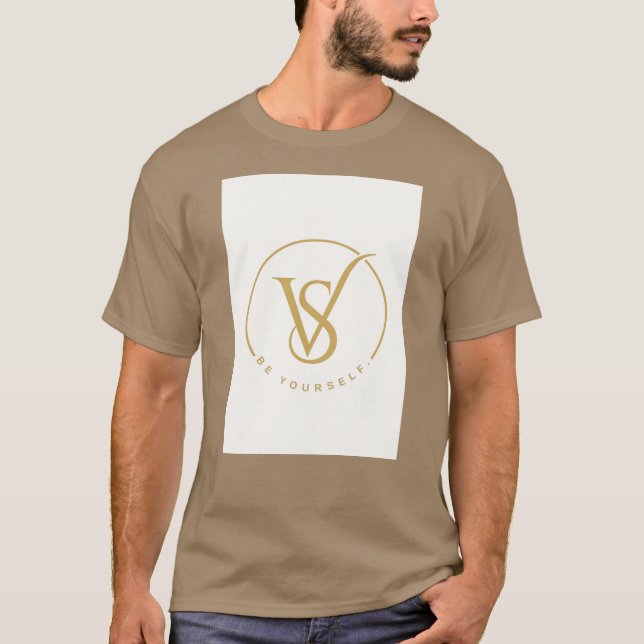 Camiseta Be Yourself VS Monogram Logo (Anverso)