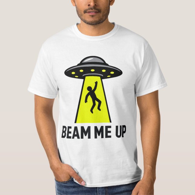 Camiseta Bea Me Up - Alien  (Anverso)