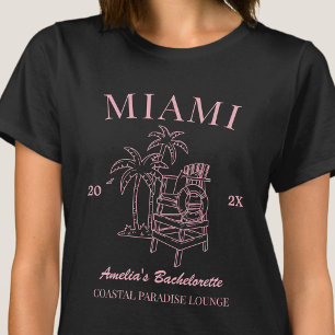 Camiseta Beach Bachelorette Party Chicas Weekend Personaliz