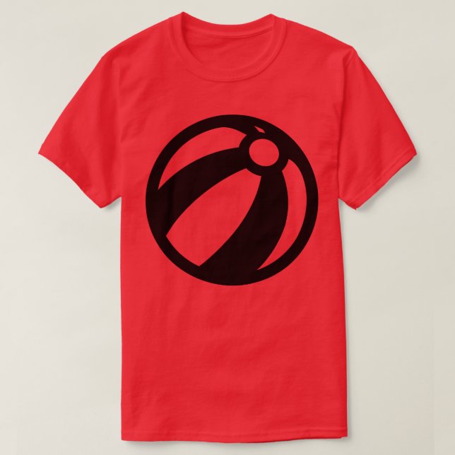 Camiseta Beach Ball (Diseño del anverso)
