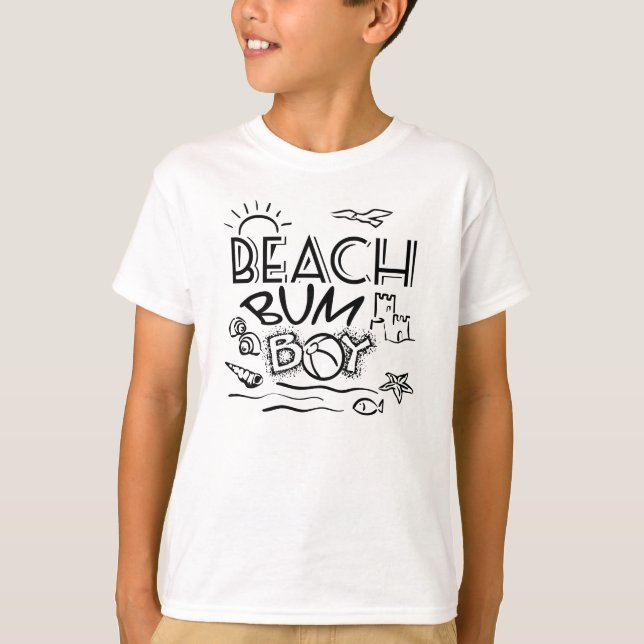 Camiseta Beach Bum Boy (Anverso)