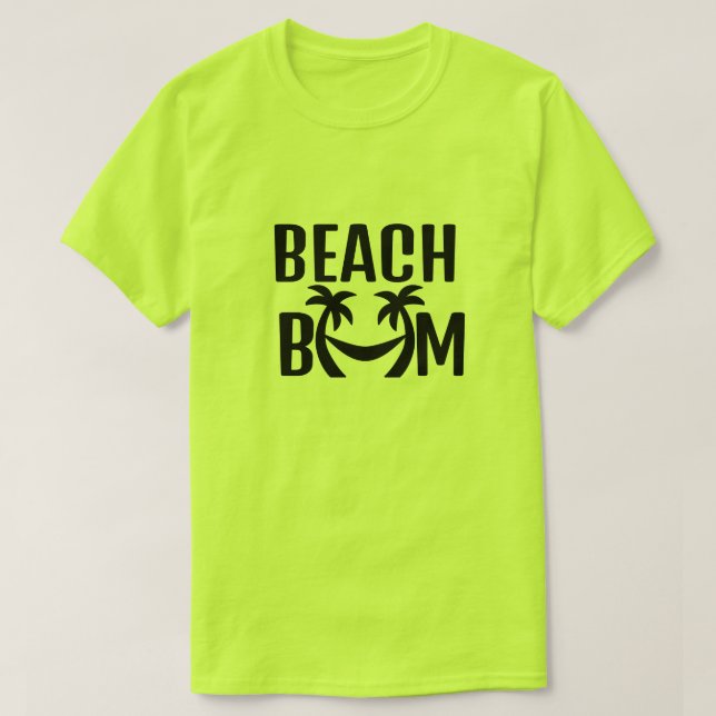 Camiseta BEACH BUM Descanse su Beach Bum interior! (Diseño del anverso)