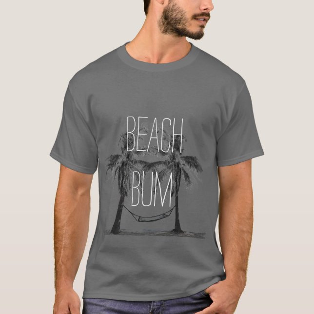 Camiseta Beach Bum o tu presupuesto favorito (Anverso)