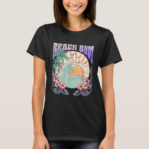 Camiseta Beach Bum Sunset Summer Vacation Hawaii Family Mat