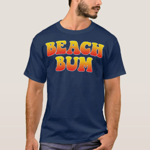Camiseta Beach Bum Vintage con problemas