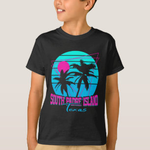 Camiseta Beach Coastal City Vacation Souvenir South Padre I