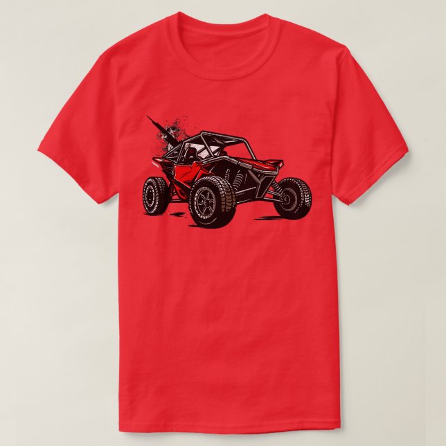 Camiseta Beach Dune Buggy 4x4 Sand Railroad Sand Carreras (Diseño del anverso)