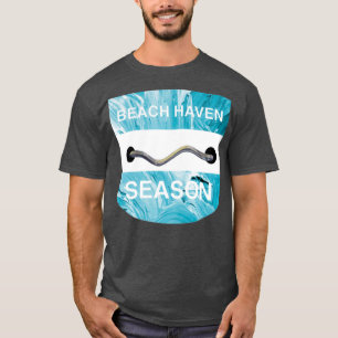Camiseta Beach Haven Beach Badge