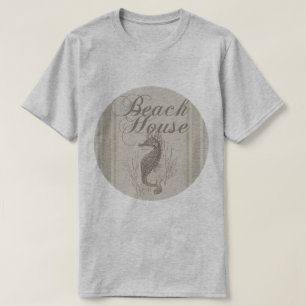 Camiseta Beach House Seahorse Seashore