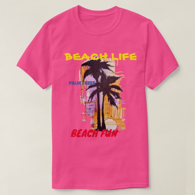 CAMISETA BEACH LEE (Diseño del anverso)