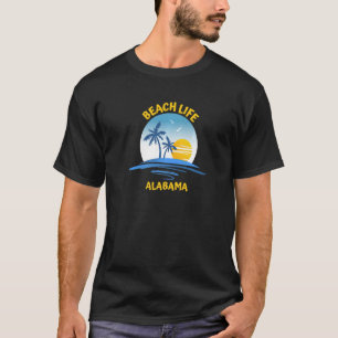 Camiseta Beach Life Alabama Premium