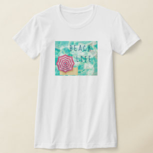 Camiseta Beach Life with Beach Umbrella