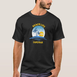Camiseta Beach Life Zanzibar