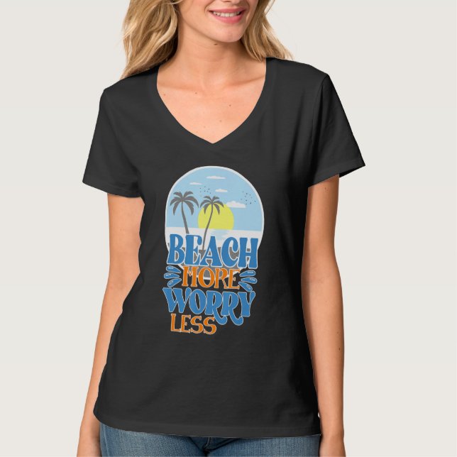 Camiseta Beach más Worldwide Vacation Essentials (Anverso)