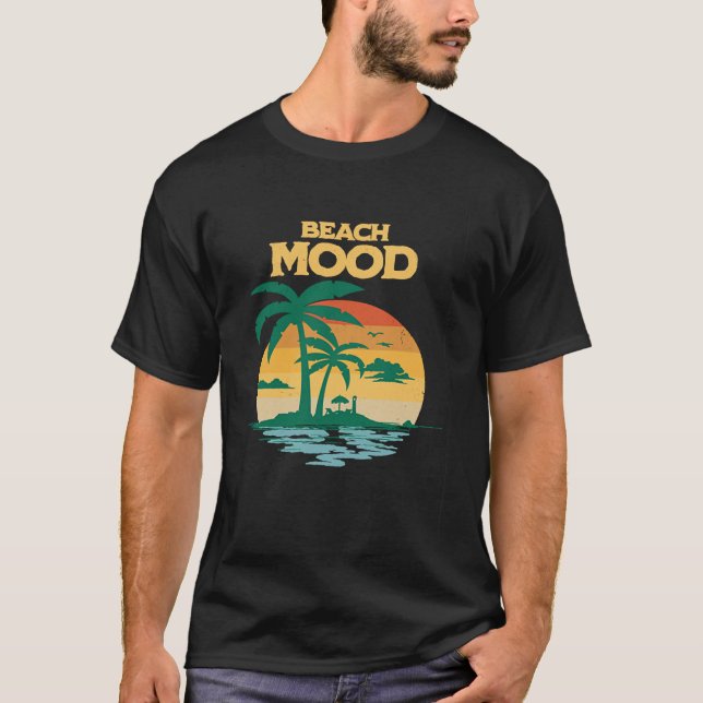 Camiseta Beach Mood Aloha Hawaii Hawaii Palm Tree (Anverso)