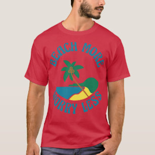 Camiseta Beach More Worldwide Menos Fun Summer Beach Sand S