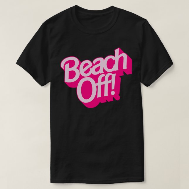 Camiseta Beach Off (Diseño del anverso)
