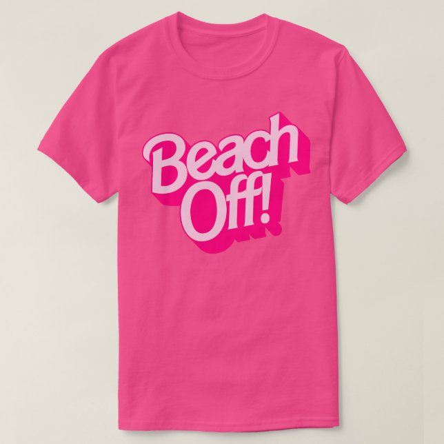 Camiseta Beach Off (Diseño del anverso)