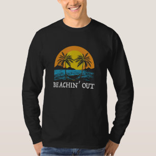 Camiseta Beach Out Beach Couples Ocean Avers Funny Sayi