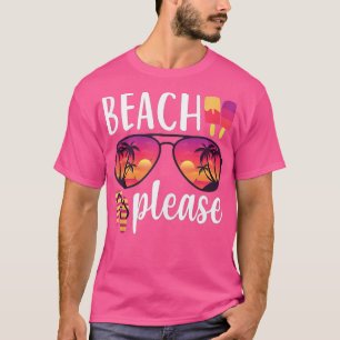 Camiseta Beach Please Sungafas Hawaii Beach Hello Summer