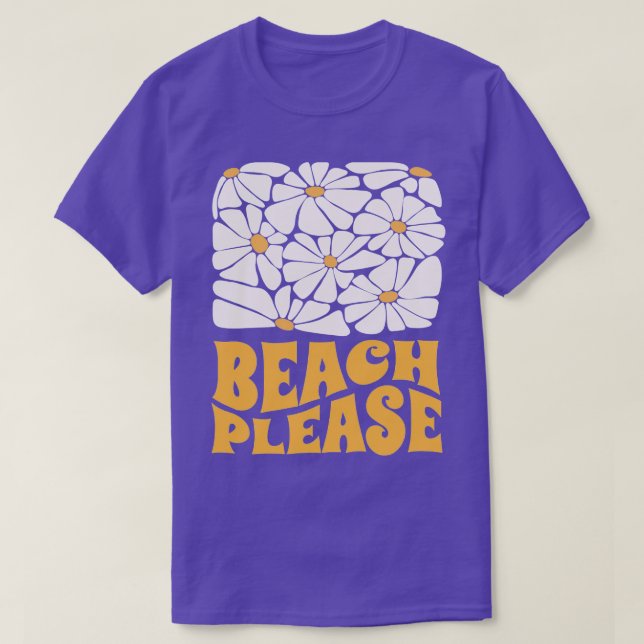 Camiseta Beach Please TShirt (Diseño del anverso)