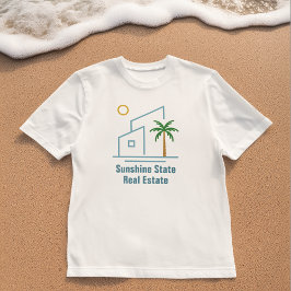 Camiseta Beach Real Estate Company Cute Personalizable