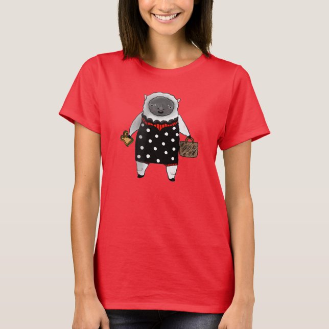 Camiseta Beach Sheep Tee (Anverso)