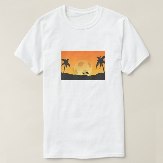 Camiseta Beach Soccer World Sun (Diseño del anverso)