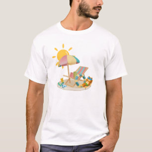 Camiseta Beach Sunset - Para los amantes del océan