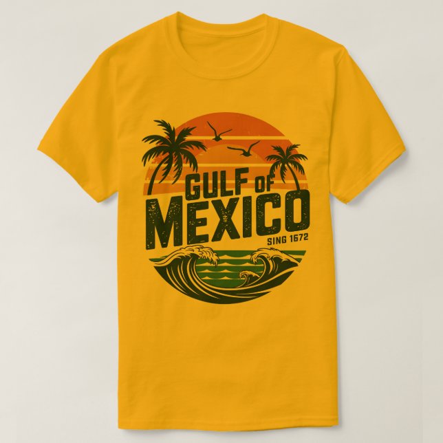 Camiseta Beach Sunset Tee Golfo de México (Diseño del anverso)