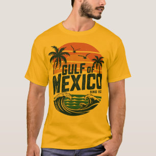 Camiseta Beach Sunset Tee Golfo de México